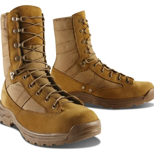 Danner Men's Reckoning 8" Plain Toe Military Boot -Coyote- 53227