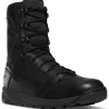 Danner Men's Resurgent Tactical 8" Plain Toe WP Boot -Black- 50111