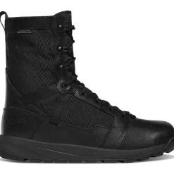 Danner Men's Resurgent Tactical 8" Plain Toe WP Boot -Black- 50111