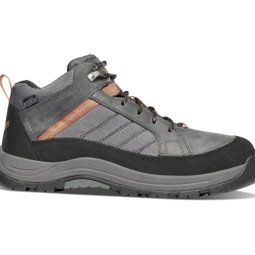 Danner Men's Riverside 4.5" Soft Toe WP Hiking Work Boot- Gray - 15341