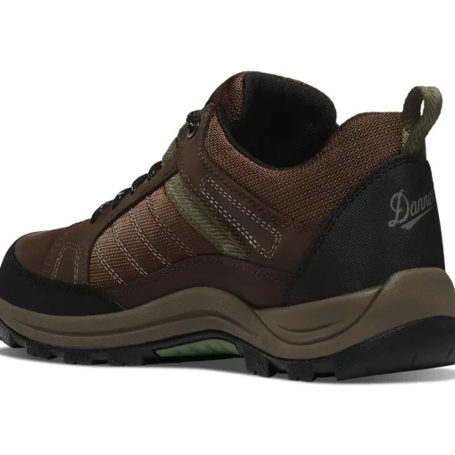 Danner Men's Riverside 3" WP Plain Toe Slip Resist Work Boot -Brown- 15343