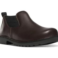 Danner Men's Romeo 3" Plain Toe Slip Resist Work Shoe -Brown- 44030