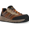 Danner Men's Run Time 3" CT Slip Resistant Work Boot -Brown- 12371