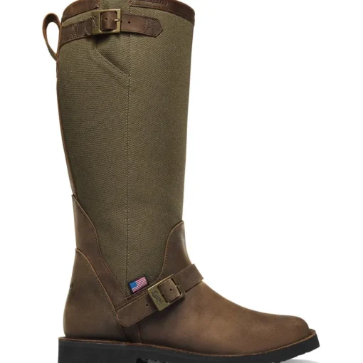 Danner Men's San Angelo 17" ST Snake Hunt Boot -Brown- 42752