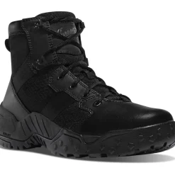 Danner Men's Scorch 6" Side Zip Slip Resistant Duty Boot -Black- 25730