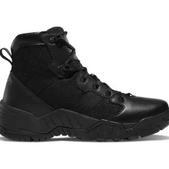 Danner Men's Scorch 6" Side Zip Slip Resistant Duty Boot -Black- 25730