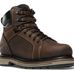 Danner Men's Steel Yard 6" PT Waterproof Work Boot -Brown- 12536