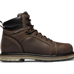 Danner Men's Steel Yard 6" PT Waterproof Work Boot -Brown- 12536