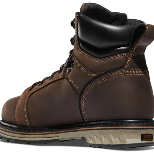 Danner Men's Steel Yard 6" PT Waterproof Work Boot -Brown- 12536