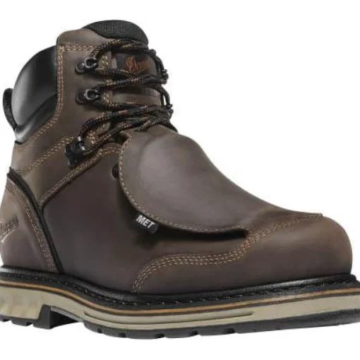 Danner Men's Steel Yard 6" Steel Toe Metguard Work Boot Brown - 12532