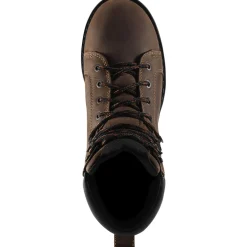 Danner Men's Steel Yard 8" Steel Toe Insulated WP Work Boot Brown 12535