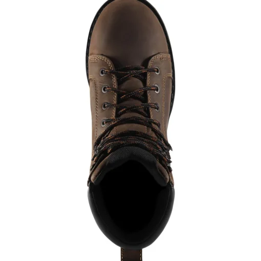 Danner Men's Steel Yard 8" Steel Toe Insulated WP Work Boot Brown 12535