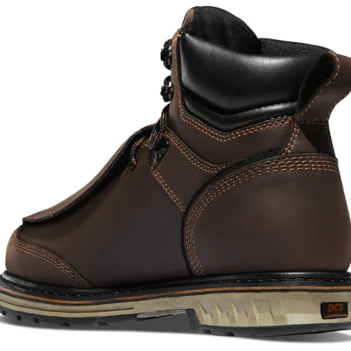 Danner Men's Steel Yard 6" Steel Toe Metguard Work Boot Brown - 12532
