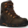 Danner Men's Vicious 6" Comp Toe WP Slip Resist Work Boot -Brown- 13879