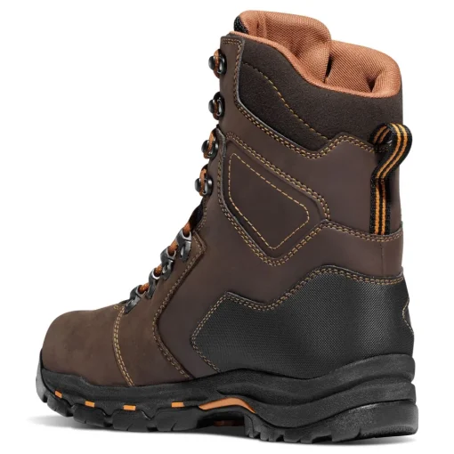 Danner Men's Vicious 8" Comp Toe WP Work Boot - Brown - 13868