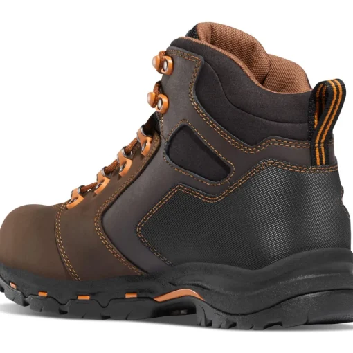 Danner Men's Vicious 4.5" Comp Toe WP Work Boot - Brown - 13860