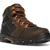 Danner Men's Vicious 4.5" Metguard WP Work Boot - Brown - 13855