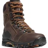 Danner Men's Vicious 8" Soft Toe WP Work Boot - Brown - 13866