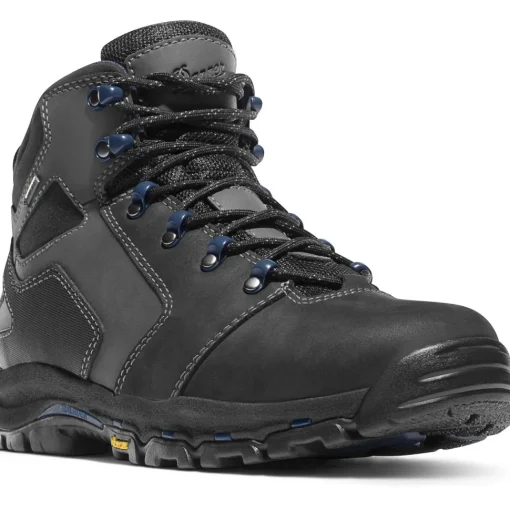 Danner Men's Vicious 4.5" Soft Toe WP Work Boot - Black - 13862