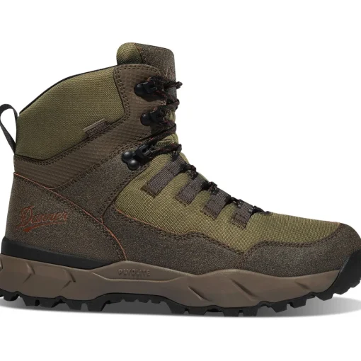Danner Men's Vital Trail 6" WP Hiking Boot - Brown/Olive - 65301