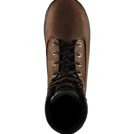 Danner Women Caliper 5" Plain Toe WP Work Boot -Brown- 19460