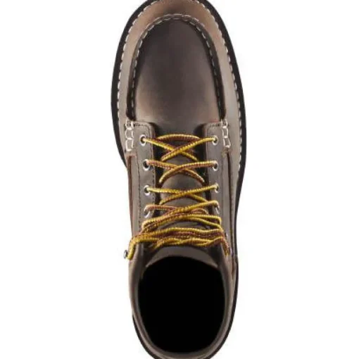 Danner Women's Bull Run 6" Moc Toe Wedge Work Boot - Brown - 15575