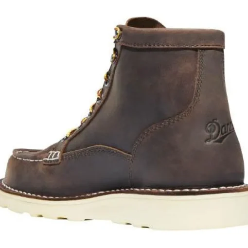 Danner Women's Bull Run 6" Moc Toe Wedge Work Boot - Brown - 15575