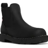 Danner Women's Bull Run 5" Plain Toe Chelsea Work Boot -Black- 15485