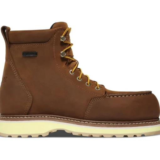 Danner Women's Cedar River 6" Aluminum Toe WP Work Boot -Brown- 14308