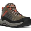 Danner Women's Riverside 5" Steel Toe WP Lace Up Work Boot -Gray- 15347