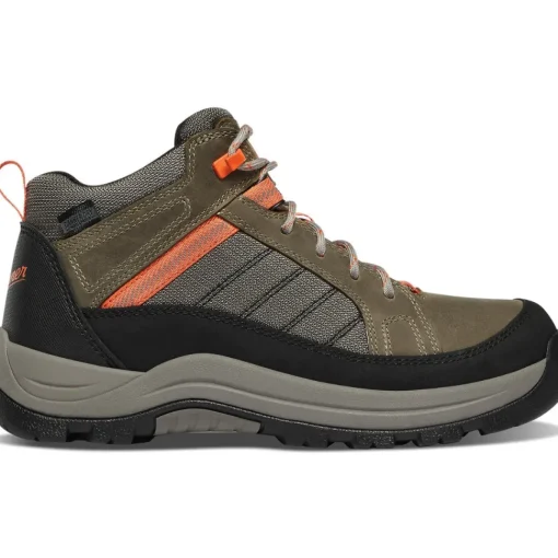 Danner Women's Riverside 5" Steel Toe WP Lace Up Work Boot -Gray- 15347