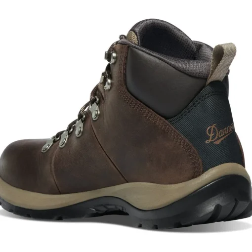 Danner Women's Sandy Ridge 4.5" Plain Toe Waterproof Work Boot -Brown- 11320