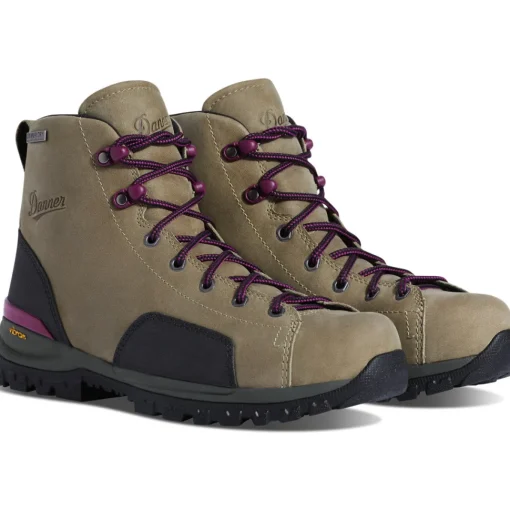 Danner Women's Stronghold 5" WP Comp Toe Work Boot - Gray - 16717