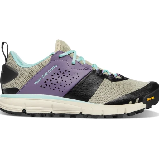 Danner Women's Trail 2650 Campo 3" Hiking Shoe - Birch/Grape - 68946