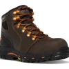 Danner Women's Vicious 4" Comp Toe WP Slip Resist Work Boot -Brown- 13884
