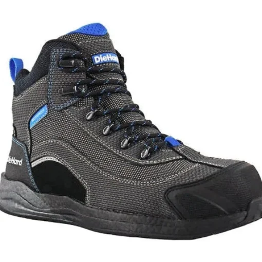 DieHard Men's Lemans Composite Toe Waterproof Moisture Wicking Boot - Black DH50500