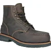 DieHard Men's Monte Composite Toe Waterproof Slip Resistant Work Boot - Brown DH60460