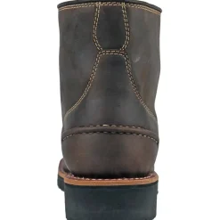 DieHard Men's Monte Composite Toe Waterproof Slip Resistant Work Boot - Brown DH60460