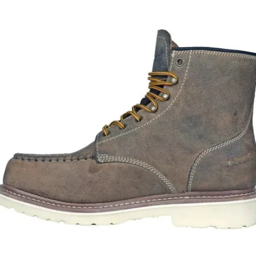 DieHard Men's Monte Soft Toe Waterproof Slip Resistant Work Boot - Brown DH60112