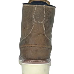 DieHard Men's Monte Soft Toe Waterproof Slip Resistant Work Boot - Brown DH60112