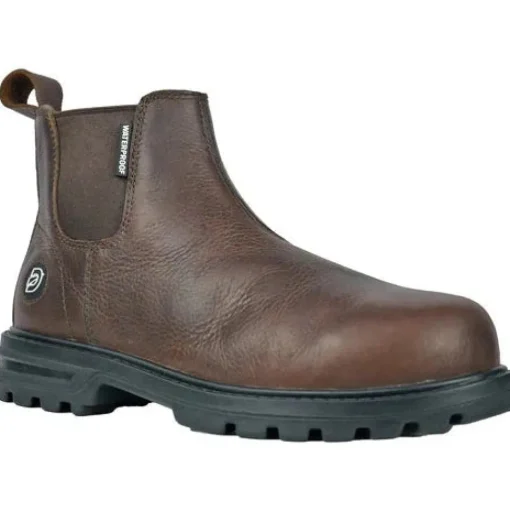 DieHard Men's Nitro Composite Toe Slip Resistant Work Boot - Brown DH60860