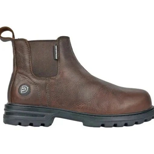 DieHard Men's Nitro Composite Toe Slip Resistant Work Boot - Brown DH60860