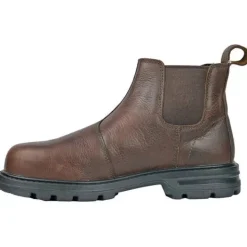 DieHard Men's Nitro Composite Toe Slip Resistant Work Boot - Brown DH60860