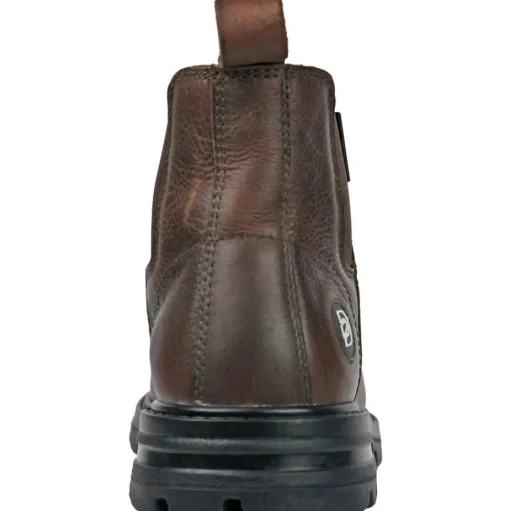 DieHard Men's Nitro Composite Toe Slip Resistant Work Boot - Brown DH60860