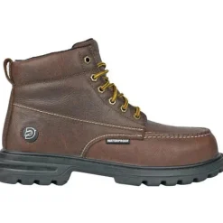 DieHard Men's Tundra Composite Toe Waterproof Slip Resistant Work Boot - Brown DH60861
