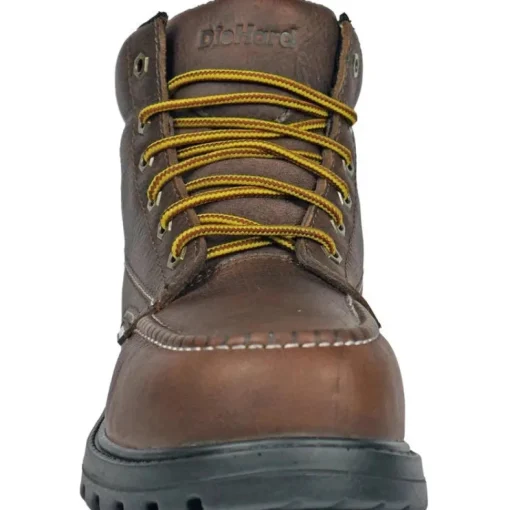 DieHard Men's Tundra Composite Toe Waterproof Slip Resistant Work Boot - Brown DH60861
