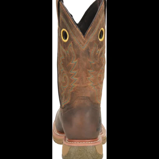 Double H Men's Elijah 12" Comp Toe Western Work Boot - Brown - DH5241