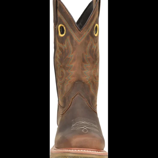 Double H Men's Elijah 12" Comp Toe Western Work Boot - Brown - DH5241