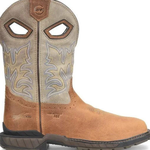 Double H Men's Oatman 11" CT Waterproof Western Work Boot -Brown- DH5430