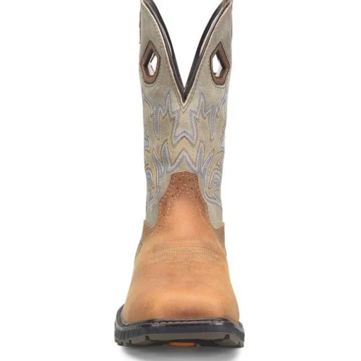 Double H Men's Oatman 11" CT Waterproof Western Work Boot -Brown- DH5430